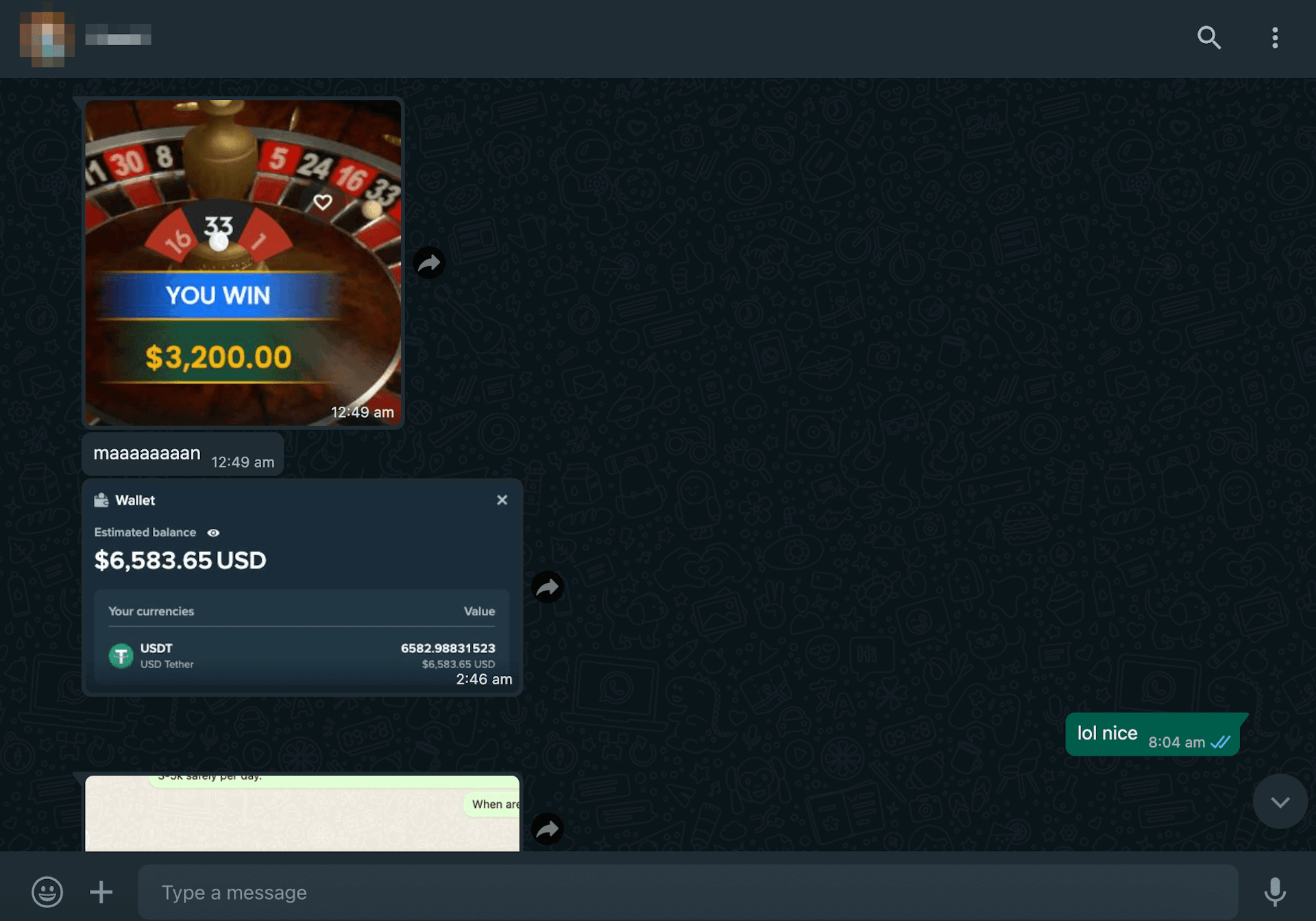 friend winning in roulette table by using luckyfeeling system